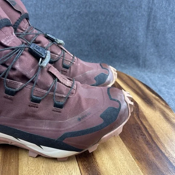 Salomon Cross Hike Mid GTX 2 Women's 9 Waterproof Hiking Shoes Bitter Chocolate - Picture 4 of 12